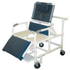 Buy MJM International Bariatric Reclining Shower And Commode Chair