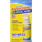 Buy Chattem Aspercreme Lidocaine No Mess Applicator Pain Relief Cream