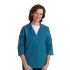 Buy Medline Ladies Three-Quarter Length Sleeve Smocks - Royal Blue