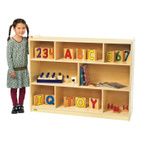 Buy Childrens Factory Angeles Birch Mobile Divide 3-Shelf Storage