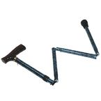 Buy Essential Medical Steppin Out Folding Wood T-Handle Cane With Textured Finish