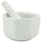 Buy Frontier White Porcelain Octagonal Mortar and Pestle