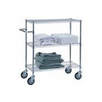 Buy R&B Adjustable Utility Carts with Solid Top or Bottom Shelf