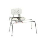 Buy Snap N Save Sliding Transfer Bench With Cut-Out Molded Swivel Seat and Back