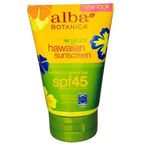Buy Alba Botanica Hawaiian Green Tea SPF 45 Sunscreen Lotion