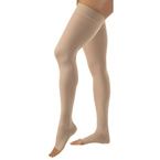 Buy BSN Jobst Open Toe Thigh High 20-30mmHg Firm Compression Stockings with Silicone Band
