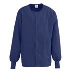 Buy Medline ComfortEase Unisex Crew Neck Warm-Up Jacket - Midnight Blue