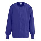 Buy Medline ComfortEase Unisex Crew Neck Warm-Up Jacket - Purple
