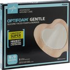 Buy Medline Optifoam Gentle Sacrum Silicone Faced Foam and Border Dressing with Liquitrap Core