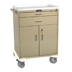 Buy Harloff Classic Line Two Drawer Treatment Cart with Lower Storage Compartment