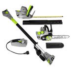 Buy Earthwise 4-in-1 Multi-Tool Pole with Handheld Hedge Trimmer Pole and Handheld Chain Saw