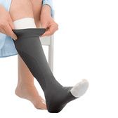 Jobst 16-18 mmHg Knee High Open Toe Anti-Embolism Stockings , White