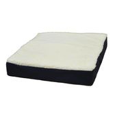 Convoluted Seat/Back Wheelchair Cushion With Fleece Cover - Healthquest,  Inc.