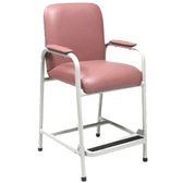 Drive Medical 17100-BV Hip High Chair with Back and Arms, Brown Vein