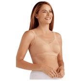 Amoena Tessa Non-Wired Mastectomy Bra - Rose Nude 44801