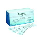 Dynarex 6-Inch Sterile Cotton Tipped Applicators - Aplicadores de ponta de  algodão de madeira de uso único para cuidados com feridas e curativos,  higiene, maquiagem, limpeza - 1 caixa de 100 bolsas