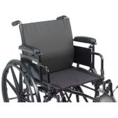 Bilt-Rite Mastex Health Wheelchair Back Cushion, Black, 18 Inch x 20 Inch  FO370