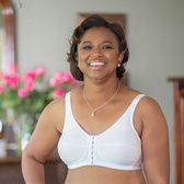 American Breast Care 110 Leisure Bra, Black  Front Closure Mastectomy –  Bras & Honey USA