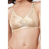 Amoena Leyla Seamless Non Underwire Pocketed Post Surgical Bra - Rose Nude  44604