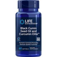 Buy Life Extension Black Cumin Seed Oil and Curcumin Elite Softgels