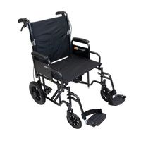 Buy Dynarex DynaRide Bariatric Transport Plus Wheelchair