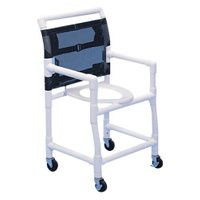 Buy Healthline PVC Deluxe Shower Commode Chair