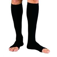 Buy BSN Jobst For Men 20-30 mmHg Open Toe Knee High Ribbed Compression Socks
