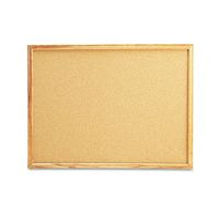 Buy Universal Cork Board with Oak Style Frame