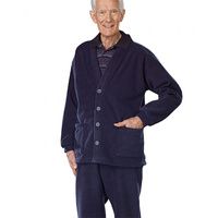 Buy (Silverts Mens Adaptive Soft Fleece Cardigans) - Vendor Removed