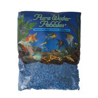Buy Pure Water Pebbles Aquarium Gravel - Neon Blue