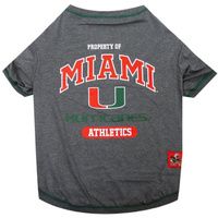 Buy Pets First U of Miami Tee Shirt for Dogs and Cats