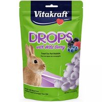 Buy Vitakraft Drops with Wild Berry for Pet Rabbits