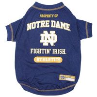 Buy Pets First Notre Dame Tee Shirt for Dogs and Cats