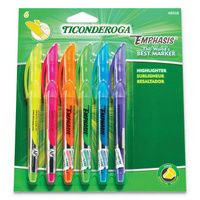 Buy Ticonderoga Emphasis Pocket Style Highlighters
