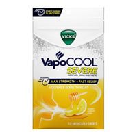 Buy Vicks VapoCOOL Sore Throat Relief Drops