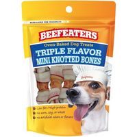 Buy Beefeaters Oven Baked Triple Flavor Mini Knotted Bones