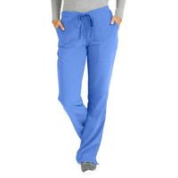 Buy Medline Melrose Ave Womens Stretch Fabric Boot Cut Scrub Pants - Ceil Blue