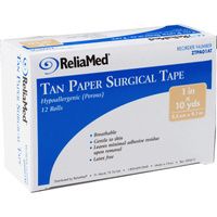 Buy ReliaMed Hypoallergenic Tan Paper Surgical Tape