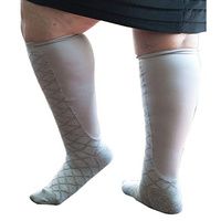 Buy Xpandasox Plus Size/Wide Calf Cotton Blend Diamond Knee High Compression Socks