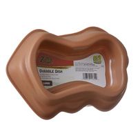 Buy Zilla Durable Dish for Reptiles - Brown