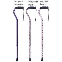 Buy Essential Medical Designer Offset Cane With Rib Handle