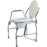 Buy Graham-Field Lumex Silver Collection Steel Drop Arm Three-In-One Commode