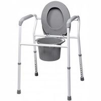 Buy Lumex Platinum Collection 3-in-1 Steel Commode