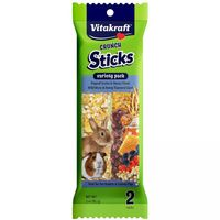 Buy Vitakraft Crunch Sticks Rabbit & Guinea Pig Treats Variety Pack