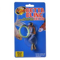 Buy Zoo Med Betta Bling Diver with Hoop Decor