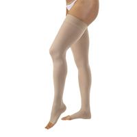 Buy BSN Jobst X-Large Opaque Open Toe Thigh High 15-20mmHg Compression Stockings with Silicone Band
