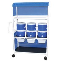 Buy MJM International Hydration Ice Cart with Three Water Coolers