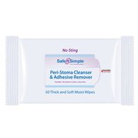 Buy Safe N Simple Peri Stoma Adhesive Remover Wipes