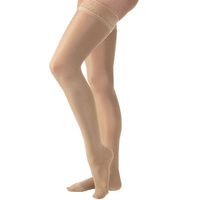 Buy BSN Jobst Ultrasheer Thigh High 20-30mmHg Compression Stockings with Silicone Lace Border in Petite