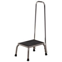 Buy Clinton Stainless Steel Step Stool with Hand Rail